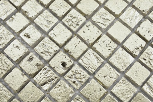 Handmuster Mosaik Stein Resin gold Wand Fliesenspiegel Küche  Bad MOS88-0707_m