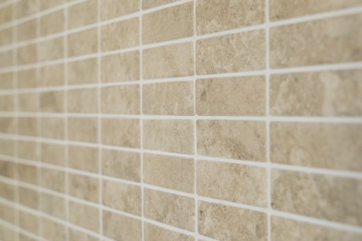 Mosaik Fliese Keramik beige Stäbchen Steinoptik beige Fliesenspiegel Küche MOS24-STSO67_f | 10 Mosaikmatten