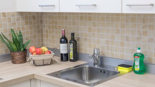 Mosaikfliese Natursteinoptik beige Struktur Badfliese Fliesenspiegel MOS16-AISO98_f | 10 Mosaikmatten