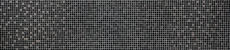 Mosaikfliese Transluzent schwarz silber Glasmosaik Crystal EP schwarz silber MOS92-1099_f | 10 Mosaikmatten