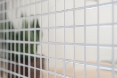 Mosaik Edelstahl silber silber Stahl glänzend Küchenrückwand Fliesenspiegel MOS129-23G_f