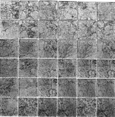 Mosaïque de fond Mosaïque de verre noir structure MOS126-CM4BL22_f