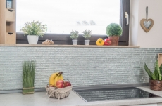 Mosaik Rückwand Transluzent Verbund Glasmosaik Crystal Chic silber MOS86-8CSV_f