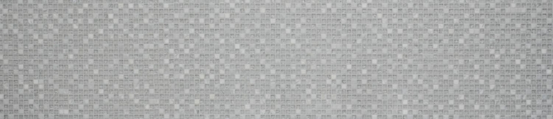 Piastrella a mosaico per cucina Mosaico di vetro bianco traslucido Crystal stone bianco MOS92-0102_f