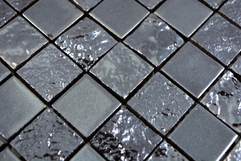 Ceramic mosaic Baku black mosaic tiles wall tile backsplash kitchen bathroom MOS18-0303_f