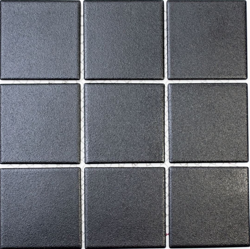Piastrella a mosaico ceramica grigio nero piatto doccia piastrella pavimento MOS22-0302-R10_f