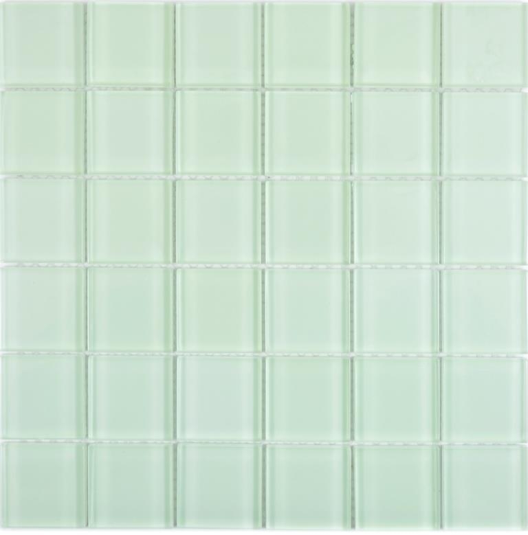 Glasmosaik fluoreszierend grün Mosaikfliese Wand Fliesenspiegel Küche Bad - MOS88-1005_f
