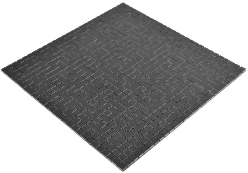 Square metal look aluminum black matt/glossy brushed self-adhesive MOS200-L1B_f