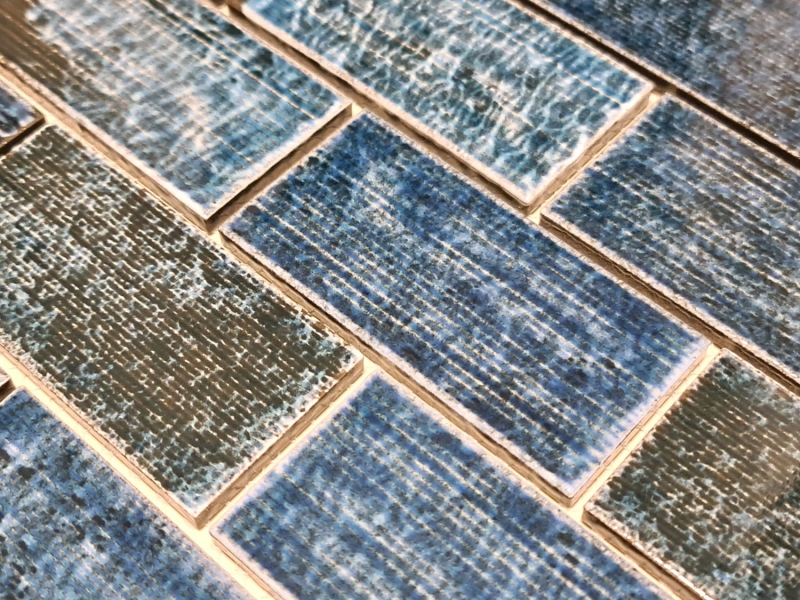 Hand sample mosaic tile ceramic mosaic composite green glossy tile backsplash wall MOS26-KAS8_m
