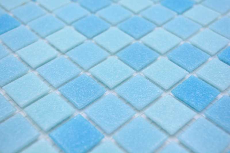 Mosaico di vetro Tessere di mosaico azzurro Mosaico per piscina Mosaico per piscina MOS210-PA331