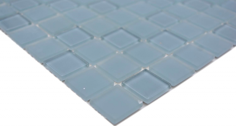 Mosaikfliese Selbstklebende Mosaike Crystal mix grau matt Fliesenspiegel Küche MOS200-4C18