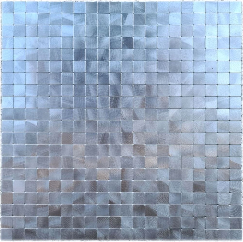 Mosaikfliese Selbstklebende Mosaike metall Fliesenspiegel Wand Küche MOS200-4M15