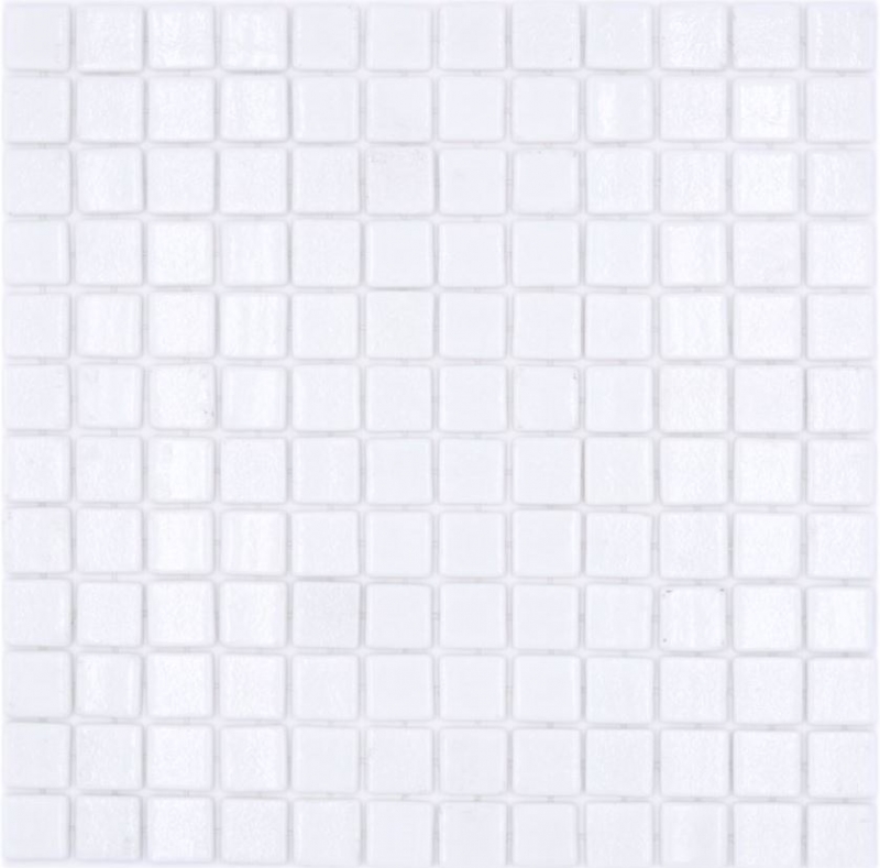 Carreau de mosaïque Mosaïque de piscine blanc antislip antidérapant MOS220-VP100PAT