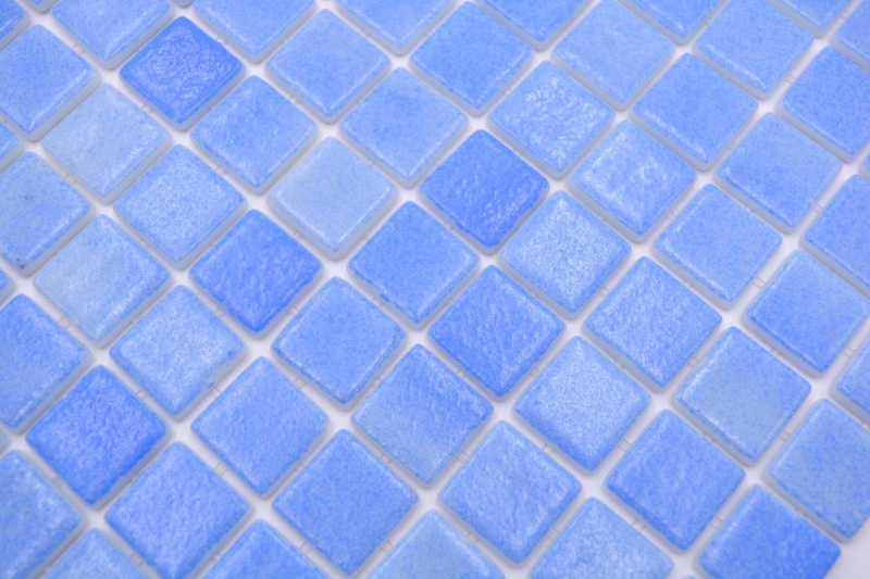 Carreau de mosaïque piscine Mosaïque de piscine bleu antislip antidérapant MOS220-100P