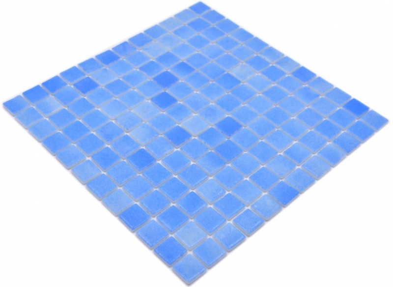 Carreau de mosaïque piscine Mosaïque de piscine bleu antislip antidérapant MOS220-100P