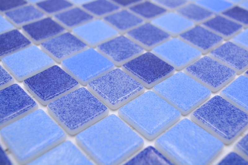 Mosaic tile pool mosaic swimming pool mosaic blue mix antislip non-slip MOS220-1158T