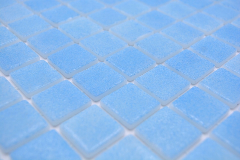 Mosaic tile Pool mosaic Swimming pool mosaic Ocean blue antislip non-slip MOS220-501P