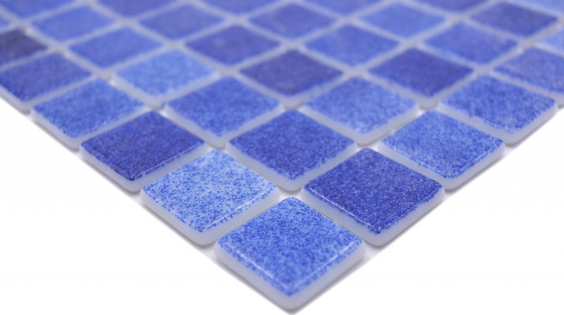 Carreau de mosaïque Mosaïque de piscine bleu foncé antiglisse antidérapant MOS220-508A