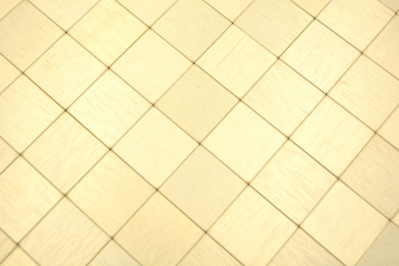 Mosaic tiles Self-adhesive mosaics metal gold kitchen wall bathroom MOS200-4G25_f