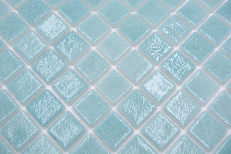 Piastrelle di mosaico Mosaico piscina Mosaico piscina SPAGNA verde turchese CARIBE Piatto doccia MOS220-503P_f