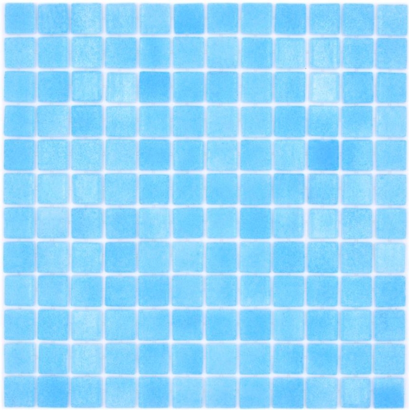 Hand-painted mosaic tile Pool mosaic Swimming pool mosaic SPAIN turquoise antislip non-slip MOS220-501P_m