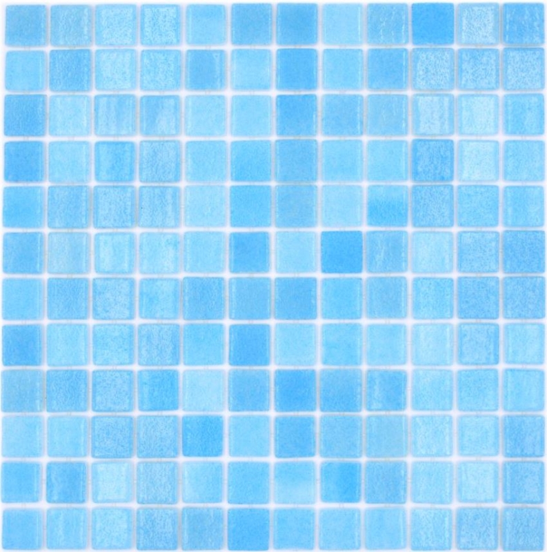 Handmuster Mosaikfliese Poolmosaik Schwimmbadmosaik SPAIN türkis Badezimmer Dusche MOS220-501R_m