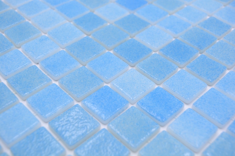 Hand-painted mosaic tile pool mosaic swimming pool mosaic SPAIN turquoise bathroom shower MOS220-501R_m