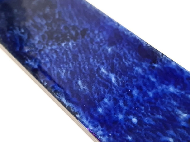 Piastrella da parete vintage in ceramica blu lucida cucina bagno doccia MOS24-AIR02