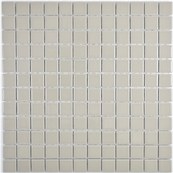 Mosaic tile SILK GREY matt tile backsplash ceramic BATH MOS18D-2411_f