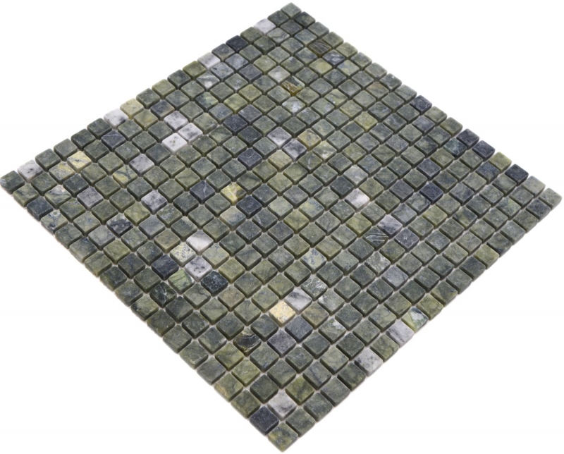 Natural stone mosaic marble green matt wall floor kitchen bathroom shower MOS38-15-407