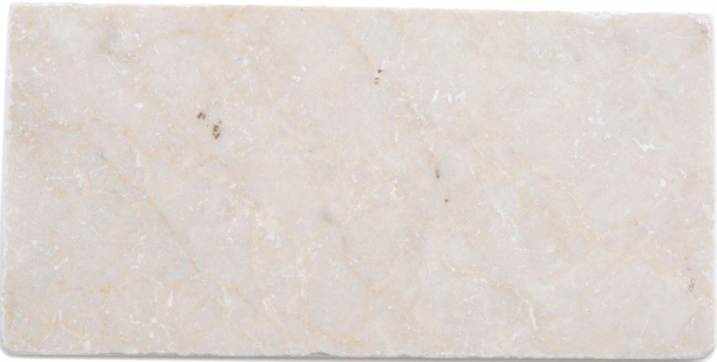 Piastrelle mosaico pietra naturale marmo avorio opaco parete pavimento cucina bagno doccia MOSF-45-M410