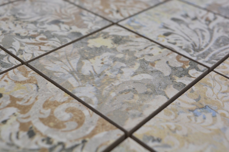 Ceramic mosaic porcelain stoneware multicolored matt wall floor kitchen bathroom shower MOS16-71CS_f