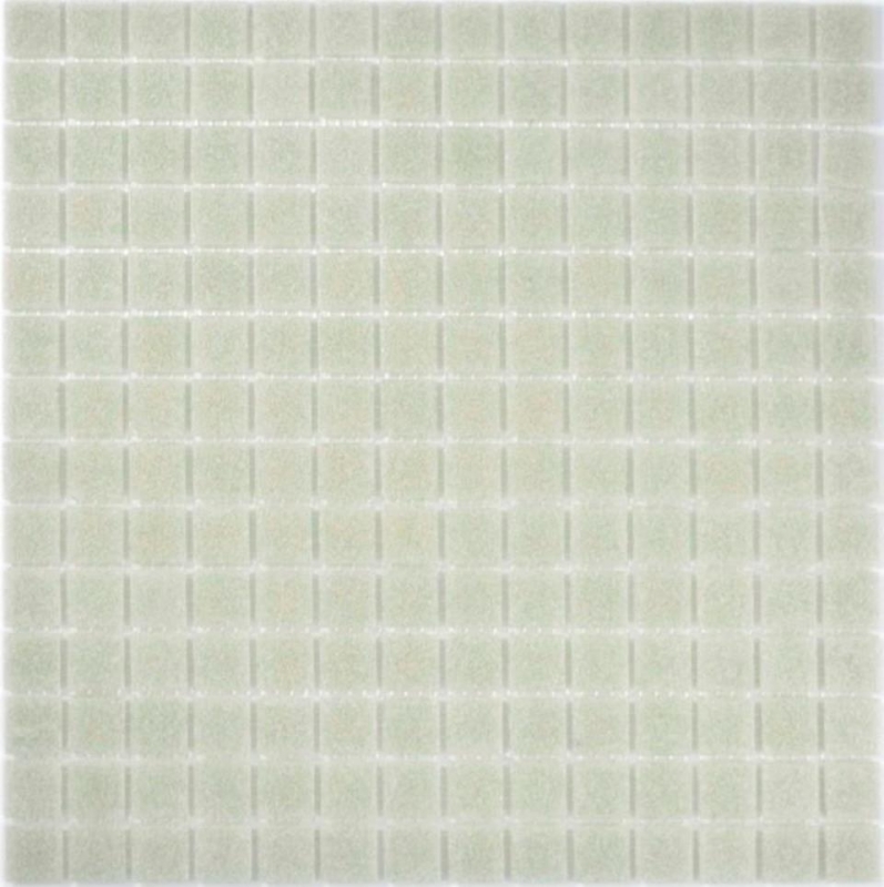 Glasmosaik Mosaikfliese Hellgrau Cream Spots Dusche BAD WAND Küchenwand - MOS200-A05-N
