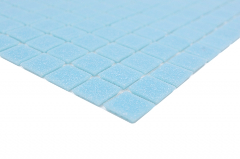 Glass mosaic mosaic tile light blue spots shower BATH WALL kitchen wall - MOS200-A11-N