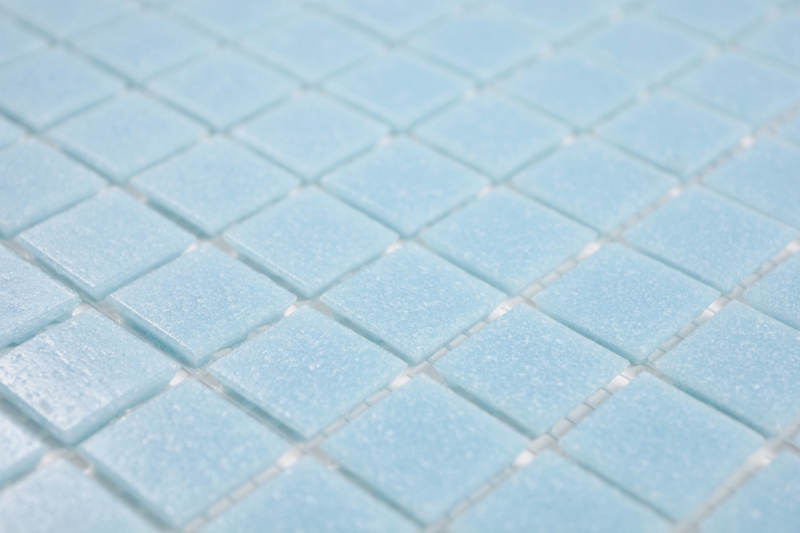 Glasmosaik Mosaikfliese Lichtblau Spots Dusche BAD WAND Küchenwand - MOS200-A11-N