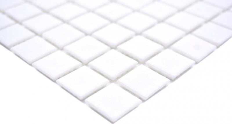 Glass mosaic mosaic tile Super White pool mosaic swimming pool - MOS200-A01