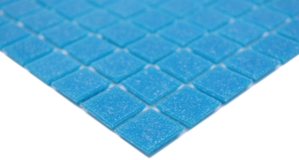 Glasmosaik Mosaikfliese Lichtblau Poolmosaik Schwimmbad - MOS200-A14-P