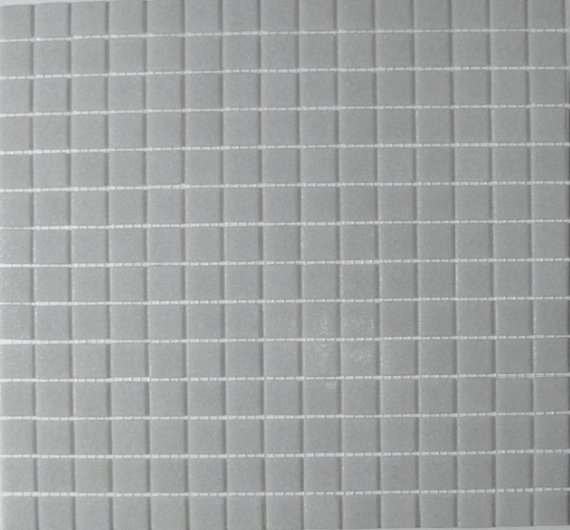 Mosaïque de verre Mosaïque gris clair Carreau de mur Carreau de cuisine Salle de bain - MOS200-A105