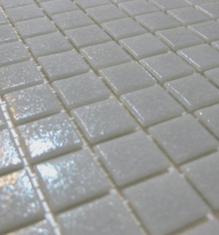 Glass mosaic mosaic tile light gray tile backsplash wall tile kitchen tile bathroom - MOS200-A105