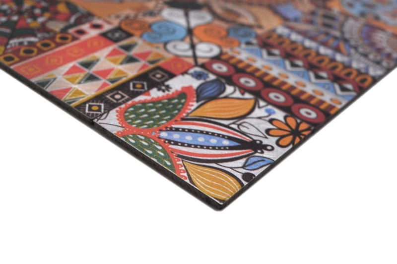 Self-adhesive mosaic mat metal retro mandala pattern mat Afrikaans ornament MOS200-U01