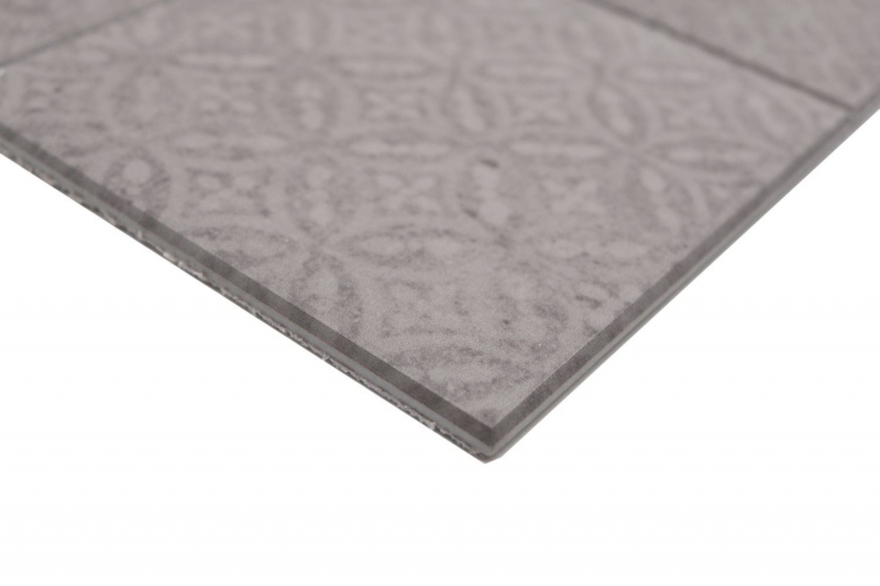 Self-adhesive mosaic mat vinyl shabby chic gray ornament MOS200-SCELLO