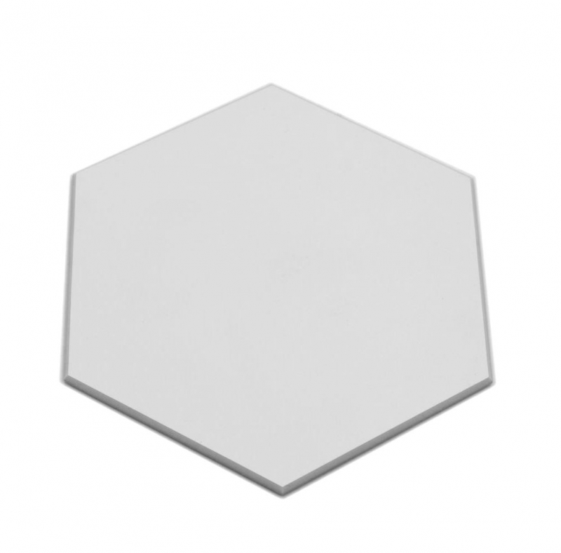 Self-adhesive hexagon vinyl mosaic tile white MOS200-S01