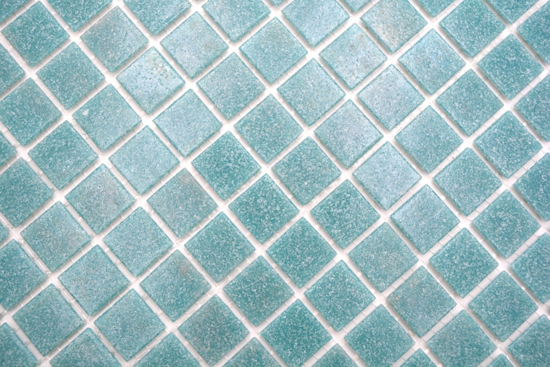 Mosaico di vetro dipinto a mano mosaico piscina mosaico galleggiante mosaico blu pastello grigio MOS200-A52_m