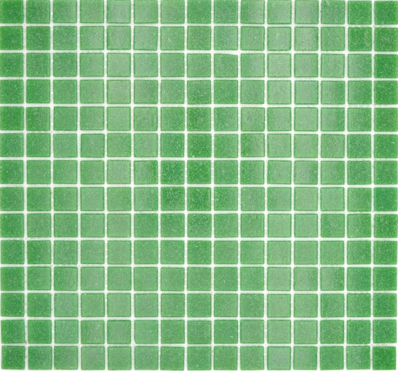 Hand sample glass mosaic pool mosaic floating mosaic green spots MOS200-A23_m