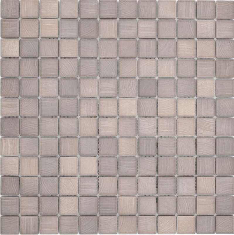 Jasba Senja Pure mosaic ceramic stoneware oak matt wood effect kitchen bathroom shower MOSJB03 1 mat