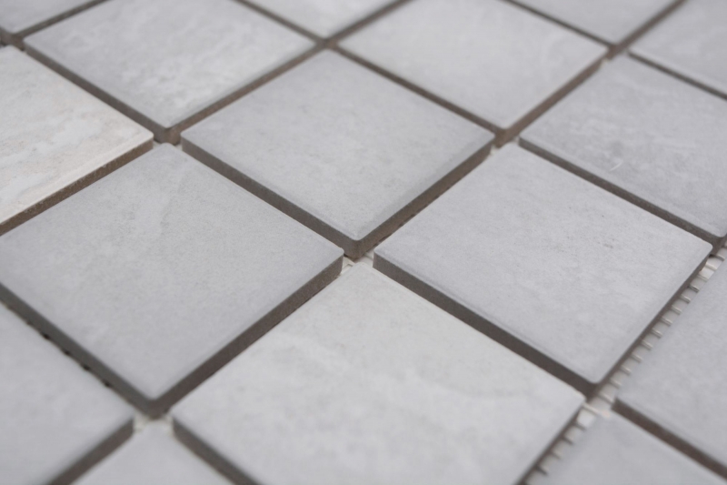 Piastrelle di mosaico ceramico Jasba rock grey matt stone effect parete della cucina piastrelle del bagno parete della doccia / 10 tappetini a mosaico