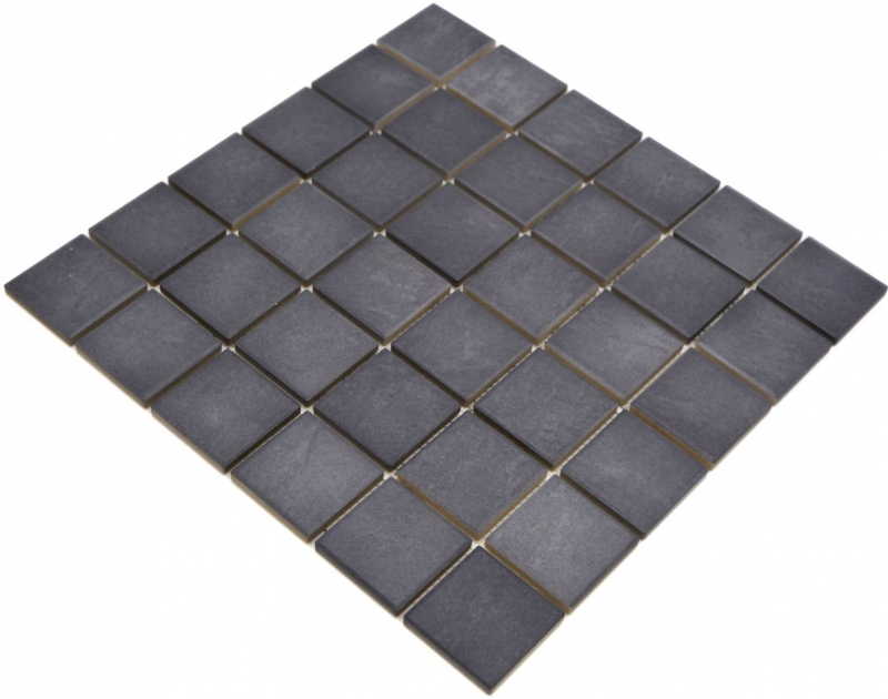 Ceramic mosaic tiles Jasba slate matt stone look kitchen wall bathroom tile shower wall / 10 mosaic mats