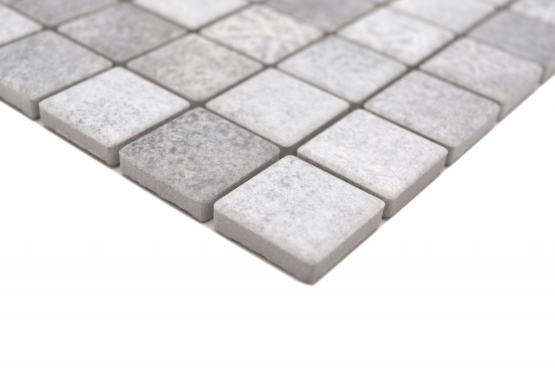 Jasba Ronda mosaico in gres ceramico effetto cemento opaco cucina bagno doccia MOSJBR101 1 tappetino
