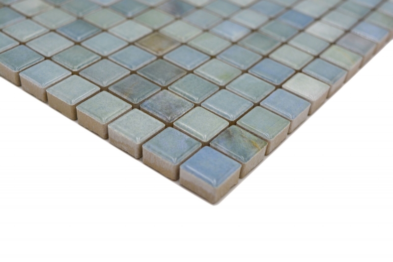 Keramik Mosaik Fliesen Jasba cielo glänzend Mamoroptik Küchenwand Badezimmerfliese Duschwand / 10 Mosaikmatten