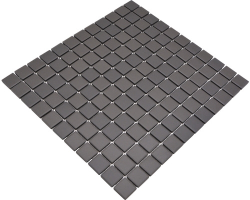 Piastrella a mosaico in ceramica grigio-marrone non smaltata antiscivolo piastrella per bagno piastrella per pavimento piastrella per cucina - MOS18-CU050